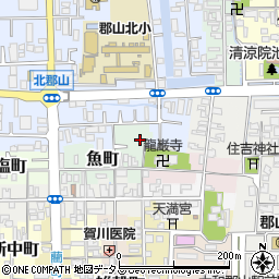 吉田服装周辺の地図