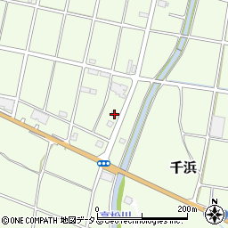 静岡県掛川市千浜5629-3周辺の地図