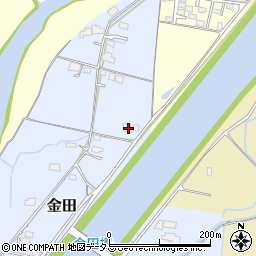 岡山県岡山市東区金田41周辺の地図