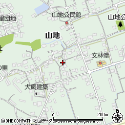 岡山県倉敷市山地916周辺の地図