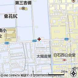 岡山県岡山市北区東花尻47周辺の地図