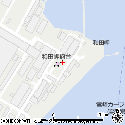 和田岬砲台周辺の地図