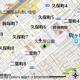 アスタ新長田タワーズコート６番館コート棟周辺の地図