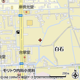 岡山県岡山市北区白石周辺の地図