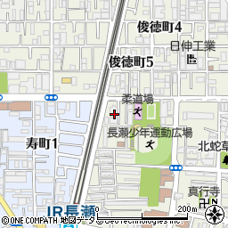 東大阪市長瀬診療所周辺の地図