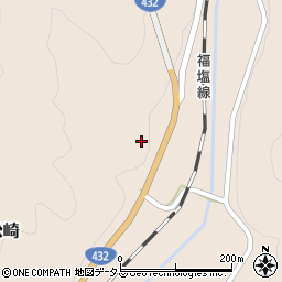 広島県府中市上下町松崎283周辺の地図