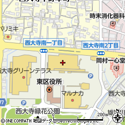 中国銀行天満屋ハピータウン西大寺店 ＡＴＭ周辺の地図