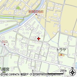 岡山県岡山市東区西大寺新地周辺の地図