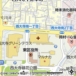ミーツ　西大寺ハピータウン店周辺の地図