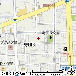 小泉産業株式会社　岡山営業所周辺の地図
