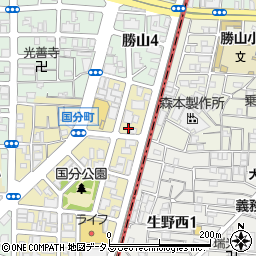 岸野ケレン鋳材社周辺の地図