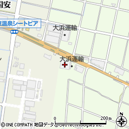 大浜運輸株式会社　第１・第２・危険物倉庫周辺の地図
