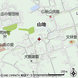 岡山県倉敷市山地885-1周辺の地図
