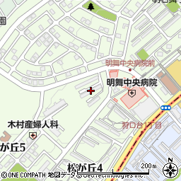 県営明石舞子南住宅周辺の地図