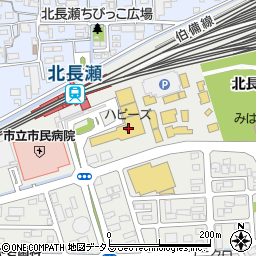 コストトレーダーマート　北長瀬店周辺の地図