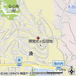 岡山県営光ヶ丘団地１０周辺の地図