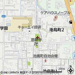 池島神社周辺の地図