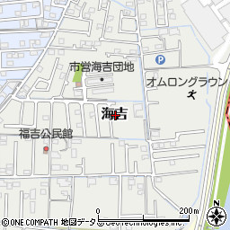 岡山県岡山市中区海吉周辺の地図