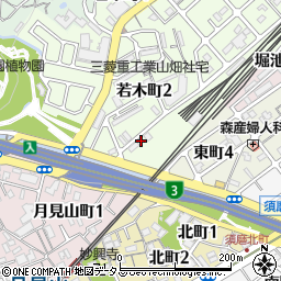 パルティール東須磨Ｂ周辺の地図