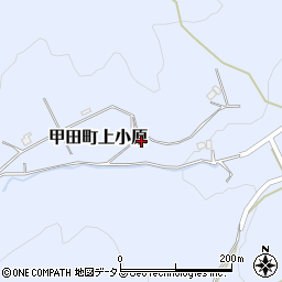広島県安芸高田市甲田町上小原2463周辺の地図