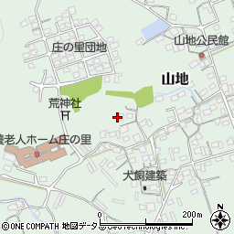 岡山県倉敷市山地1075-3周辺の地図