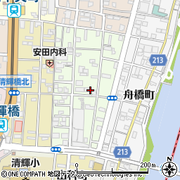 岡山県岡山市北区天瀬南町周辺の地図