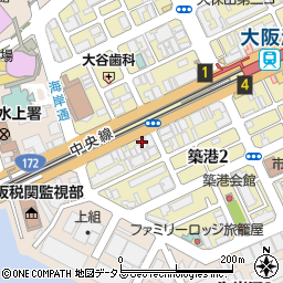 株式会社大阪港貿易サービスセンター周辺の地図