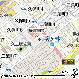 カフェ ド ジャパン周辺の地図
