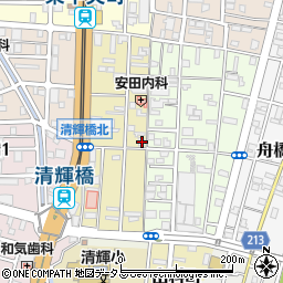 岡山県岡山市北区清輝本町3-16周辺の地図