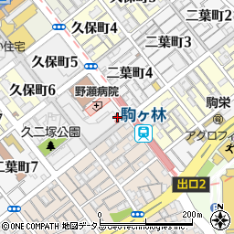 兵庫県神戸県民センター　新長田合同庁舎神戸県税事務所法人課税課周辺の地図