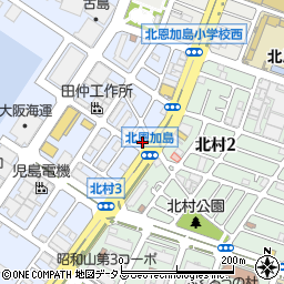 倉書店周辺の地図