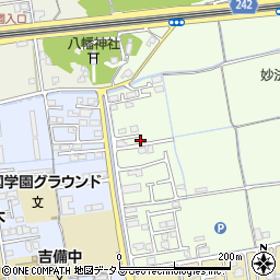 岡山県岡山市北区西花尻1305周辺の地図
