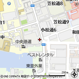 菱神テクニカ株式会社　本社周辺の地図