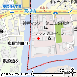 津川工作所周辺の地図
