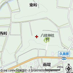 愛知県田原市六連町（狐川）周辺の地図