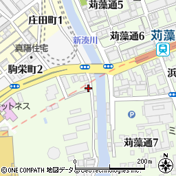 有限会社柳川電気工事周辺の地図