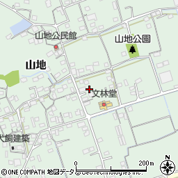 岡山県倉敷市山地84周辺の地図