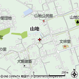 岡山県倉敷市山地895周辺の地図