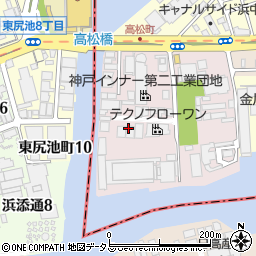 株式会社新川鉄工所　高松工場周辺の地図