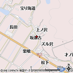 愛知県田原市野田町坂瀬古周辺の地図