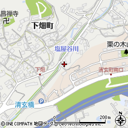 兵庫県神戸市垂水区下畑町（渕ケ上）周辺の地図