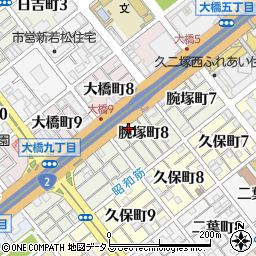 田中診療所周辺の地図