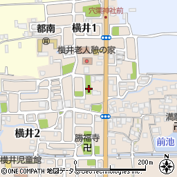 横井第6号街区公園周辺の地図