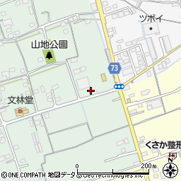 岡山県倉敷市山地53周辺の地図
