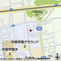 岡山県岡山市北区庭瀬137周辺の地図