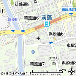 瀬尾鉄工所周辺の地図