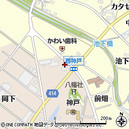 松井自動車周辺の地図