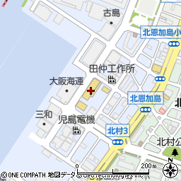 UDトラックスジャパン株式会社大阪中央支店周辺の地図