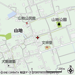 岡山県倉敷市山地95-4周辺の地図