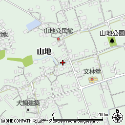 岡山県倉敷市山地579周辺の地図